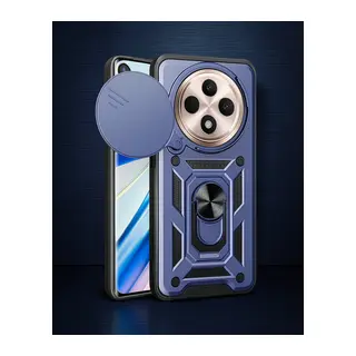 Xiaomi Redmi 14c Kılıf Pars Lens Yüzüklü Silikon - Lacivert