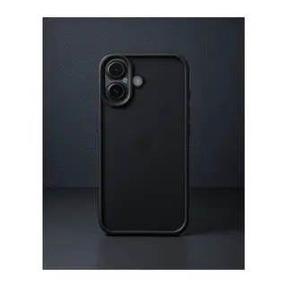 iPhone 16 Kılıf Razer Lensli Silikon - Siyah