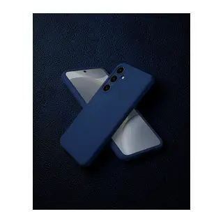 Samsung Galaxy A36 Kılıf First Silikon - Lacivert
