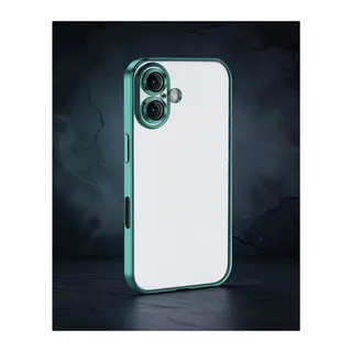 iPhone 16 Kılıf Razer Lensli Silikon - Turkuaz
