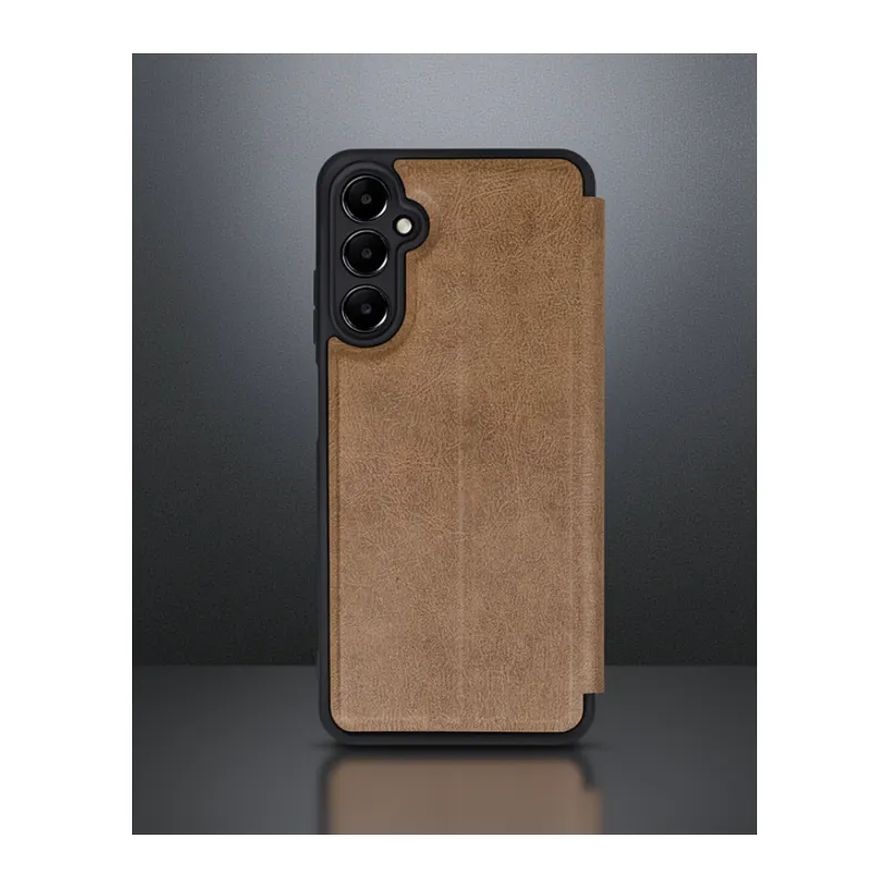 Samsung Galaxy A36 Kılıf Flip Cover - Taba