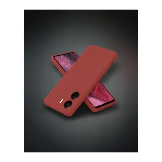 Xiaomi Redmi 13c Kılıf First Silikon - Bordo