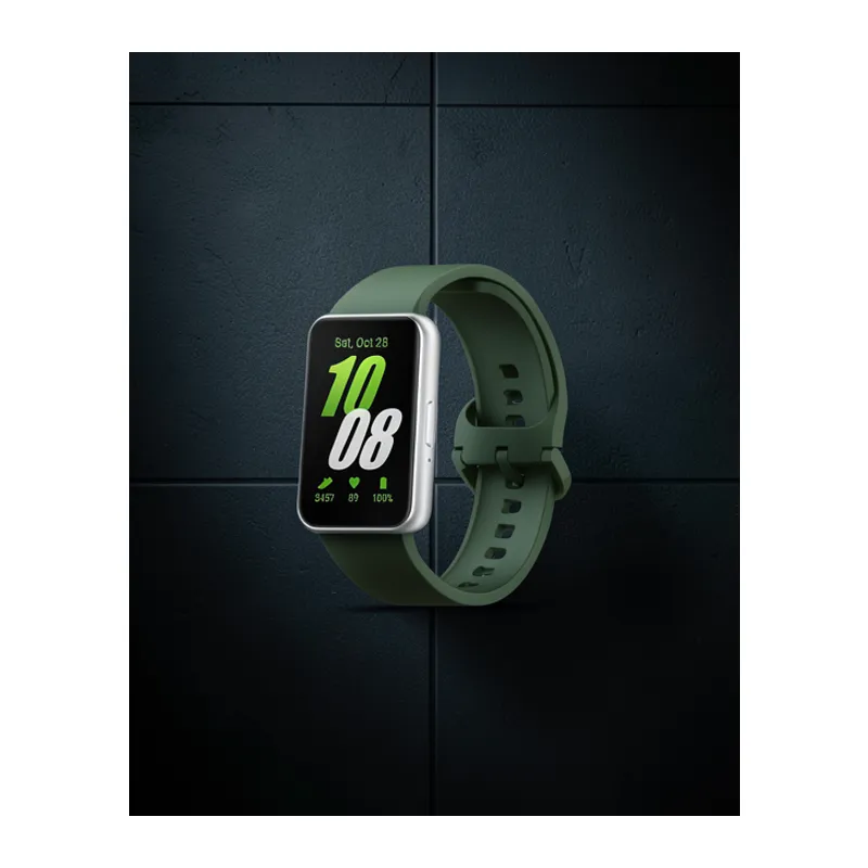 Samsung Galaxy Fit 3 Klasik Kordon - Haki Yeşil