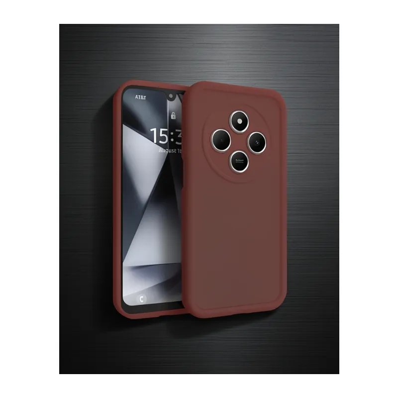 Xiaomi Redmi 14c Kılıf Viera Silikon - Gri