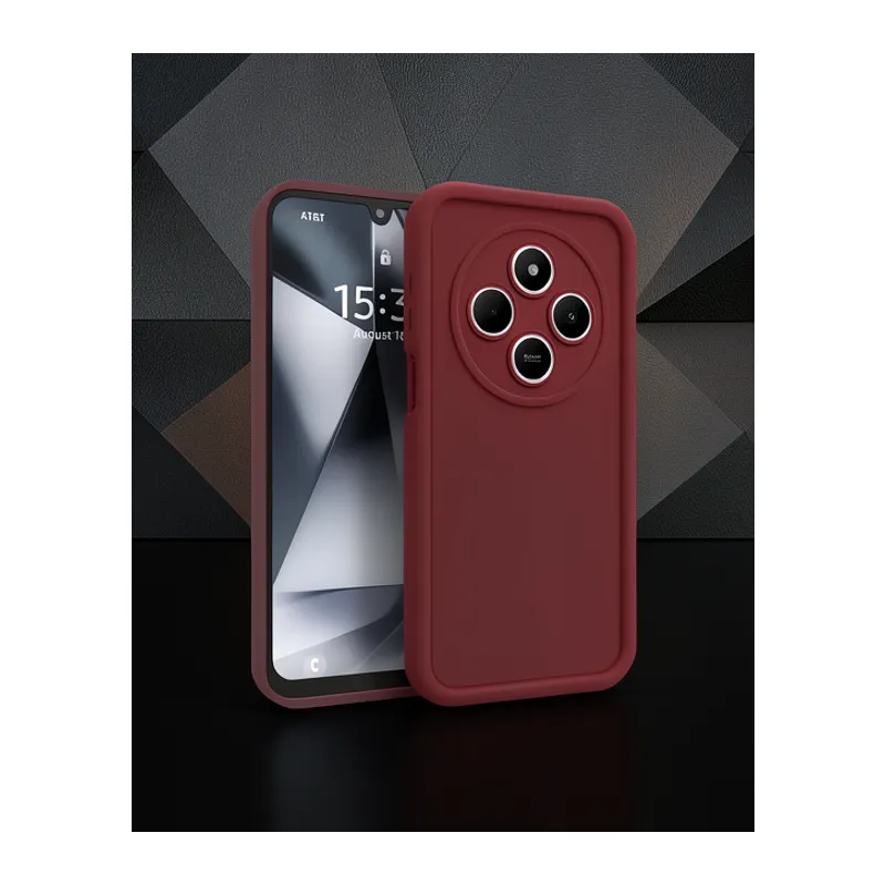 Xiaomi Redmi 14c Kılıf Viera Silikon - Bordo