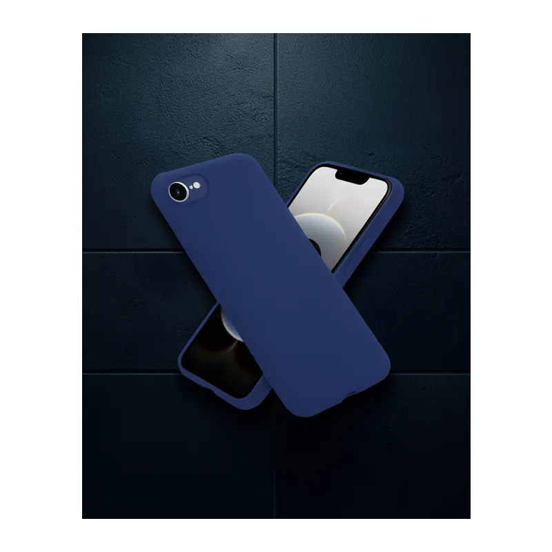Apple İphone 16e Kılıf First Silikon - Lacivert