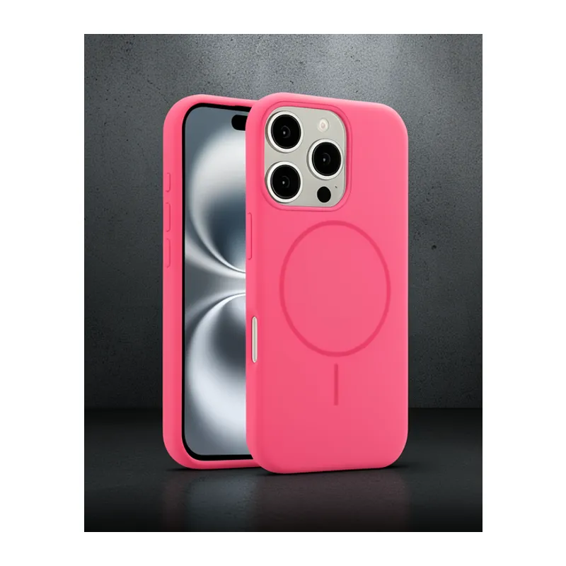 Joko Apple İphone 16 Pro Max Kılıf Jully Magsafe Kapak - Pembe
