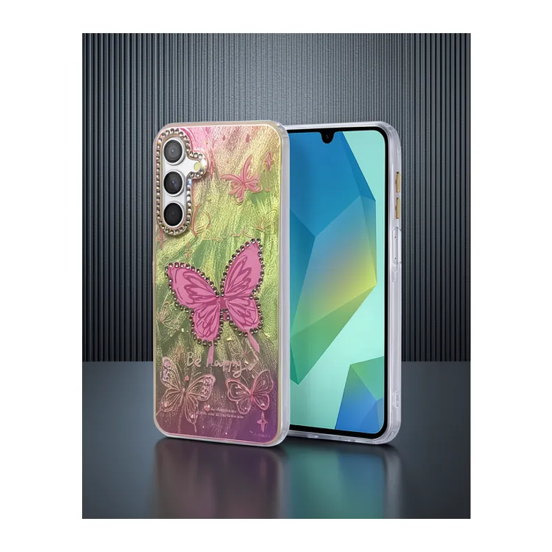 Samsung Galaxy S25 Plus Kılıf Blade Aynalı Desenli Kapak - Desen 5