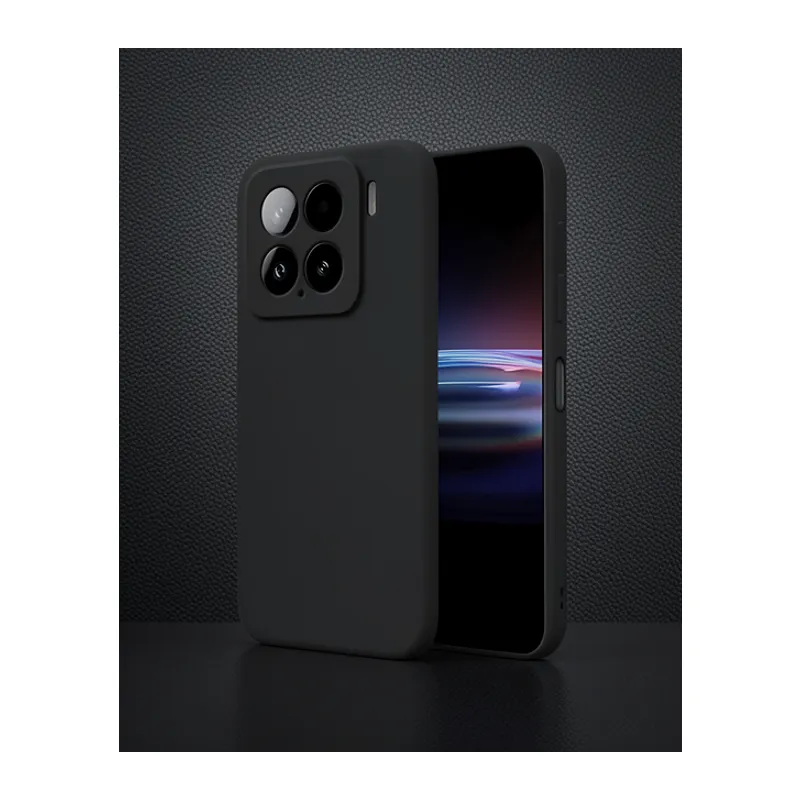 Xiaomi Mi 15 Kılıf Nano İçi Kadife Silikon - Siyah