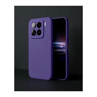 Xiaomi Mi 15 Kılıf Nano İçi Kadife Silikon - Mor