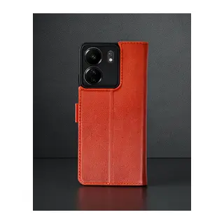 Xiaomi Redmi 13c Kılıf Trend S Plus Kapaklı Kılıf - Kırmızı