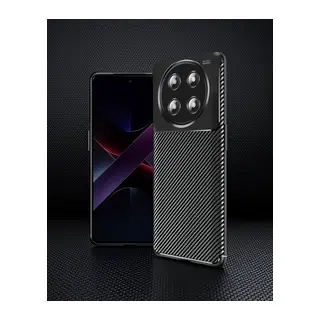 Honor Magic 7 Lite Kılıf Auto Focus Karbon Kapak - Siyah