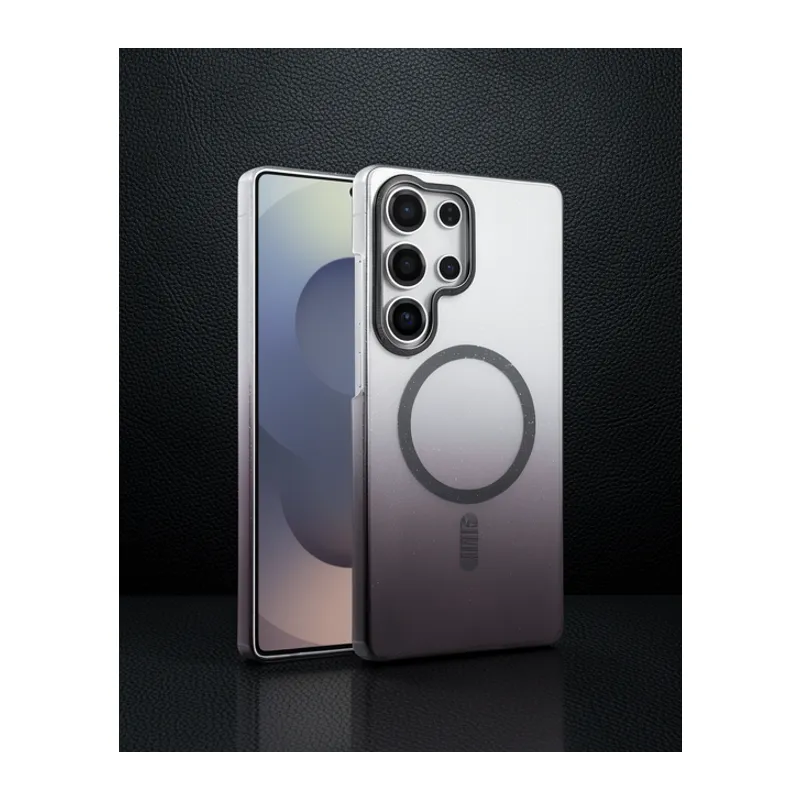 Samsung Galaxy S25 Ultra Glossy Magsafe Kapak - Siyah