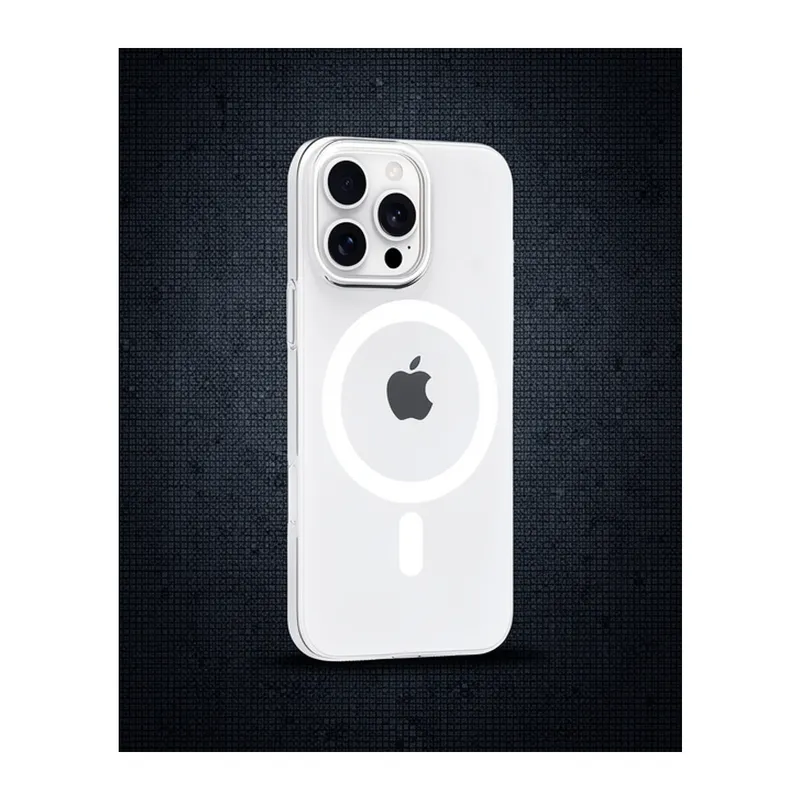 iPhone 16 Pro Max - Joko Pc Blank Magsafe Kılıf - Şeffaf