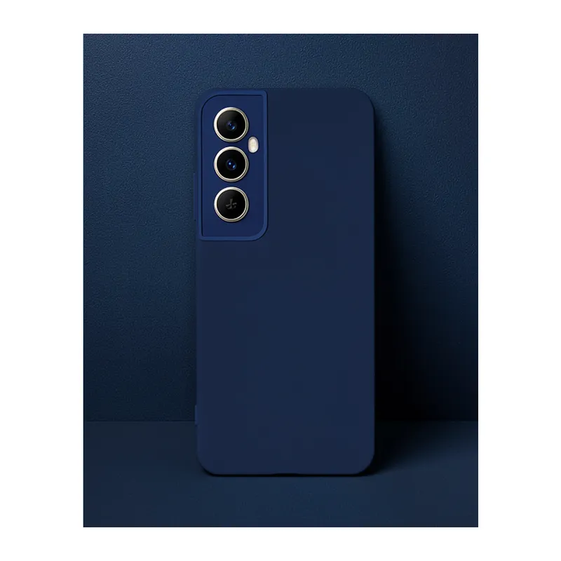 Realme C65 Kılıf - First Silikon - Lacivert