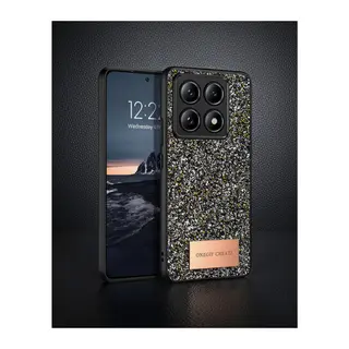 Xiaomi Mi 14T Pro Bright Simli Kapak - Onegif - Gümüş