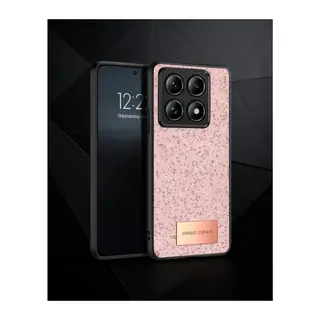 OneGif Xiaomi Mi 14T Pro Bright Simli Kılıf - Pembe