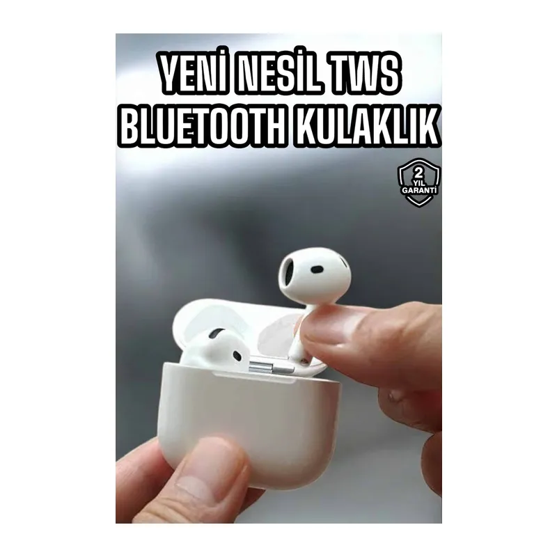 Kaliteli Ucuz İOS ve Android Uyumlu TWS Bluetooth Kulaklık ANC Özelliği