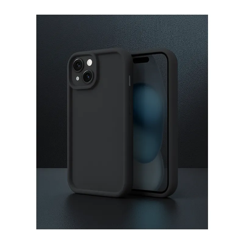 Apple İphone 14 Kılıf Viera Silikon - Siyah