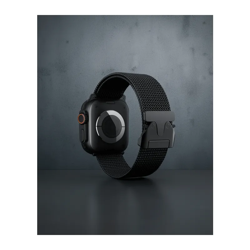 Apple Watch 42mm Milano Metal Kordon - Siyah