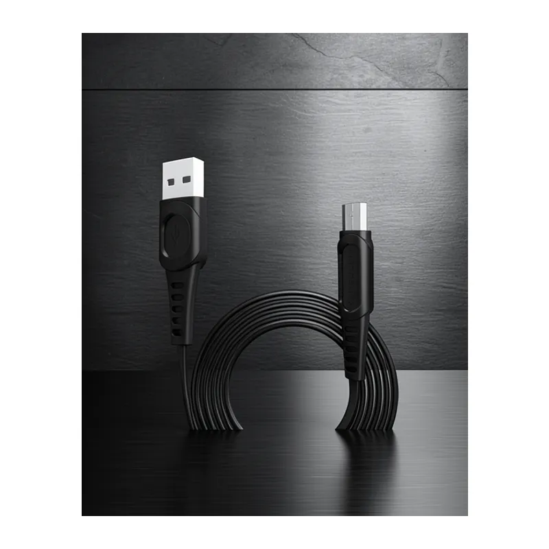 Dc01 Süper Hızlı Micro Usb Kablo 1m 2.4a - Siyah