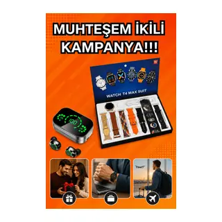 Yeni Model Akıllı Saat ve Ucuz Kaliteli Bluetooth Kulaklık Amoled Ekran Aynalı