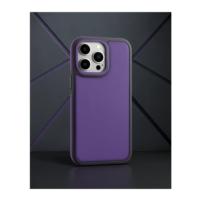 Apple İphone 15 Pro Harvel Kapak - Derin Mor