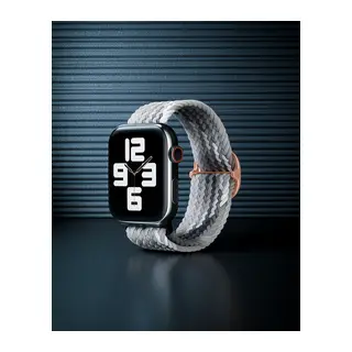 Apple Watch 38mm Kordon - Gri-siyah
