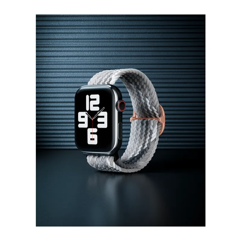 Apple Watch 38mm Kordon - Gri-siyah