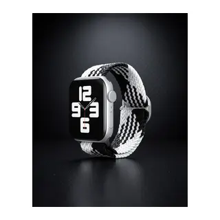 Apple Watch 38mm Kordon - Siyah-beyaz