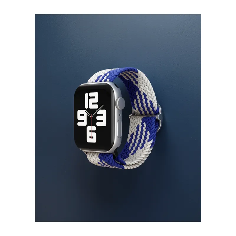 Apple Watch 38mm Kordon - Mavi-beyaz