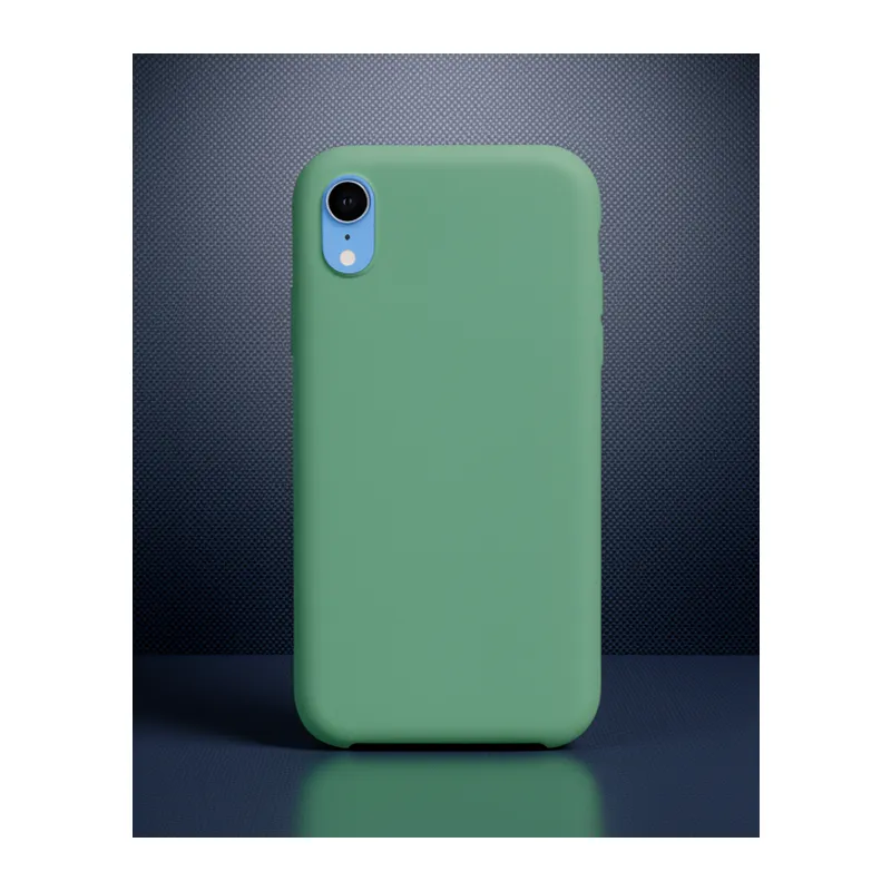 Apple İphone Xr Kılıf Lansman Legant Silikon - Yeşil