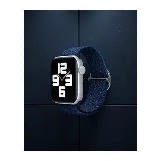 Apple Watch 38mm Kordon - Benekli Lacivert
