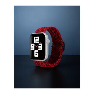 Apple Watch 38mm Kordon - Siyah-bordo