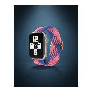 Apple Watch 42mm Kordon - Pembe-mavi