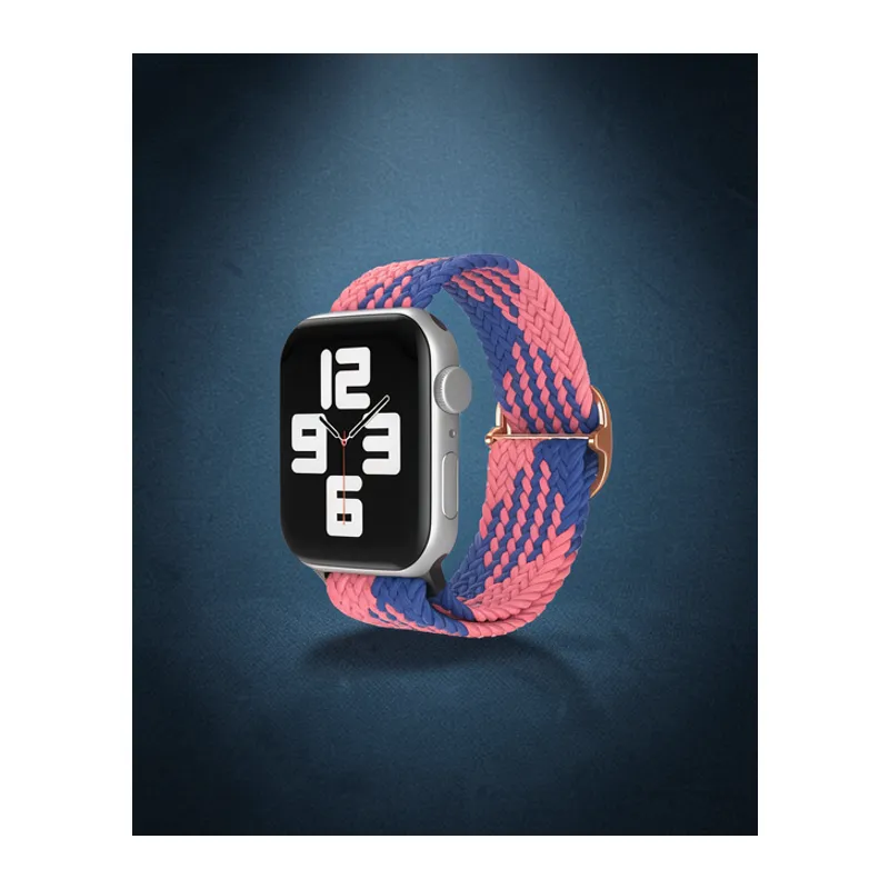 Apple Watch 42mm Kordon - Pembe-mavi