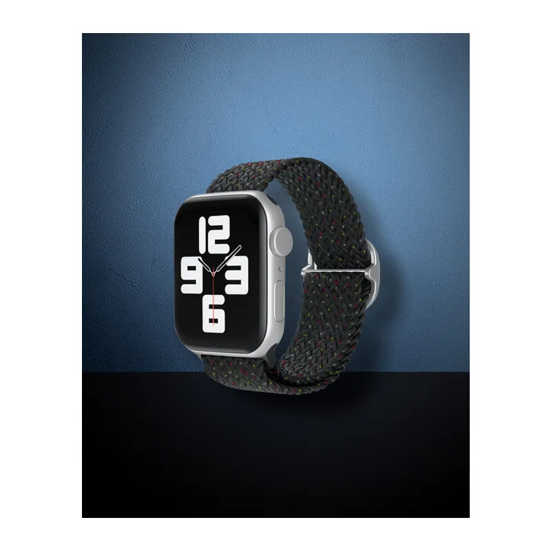 Apple Watch 42mm Kordon - Benekli Siyah
