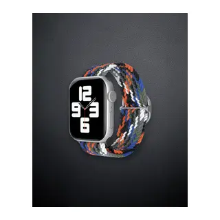 Apple Watch 42mm Kordon - Gri-turuncu