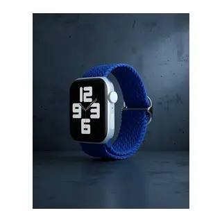 Apple Watch 42mm Kordon - Benekli Mavi