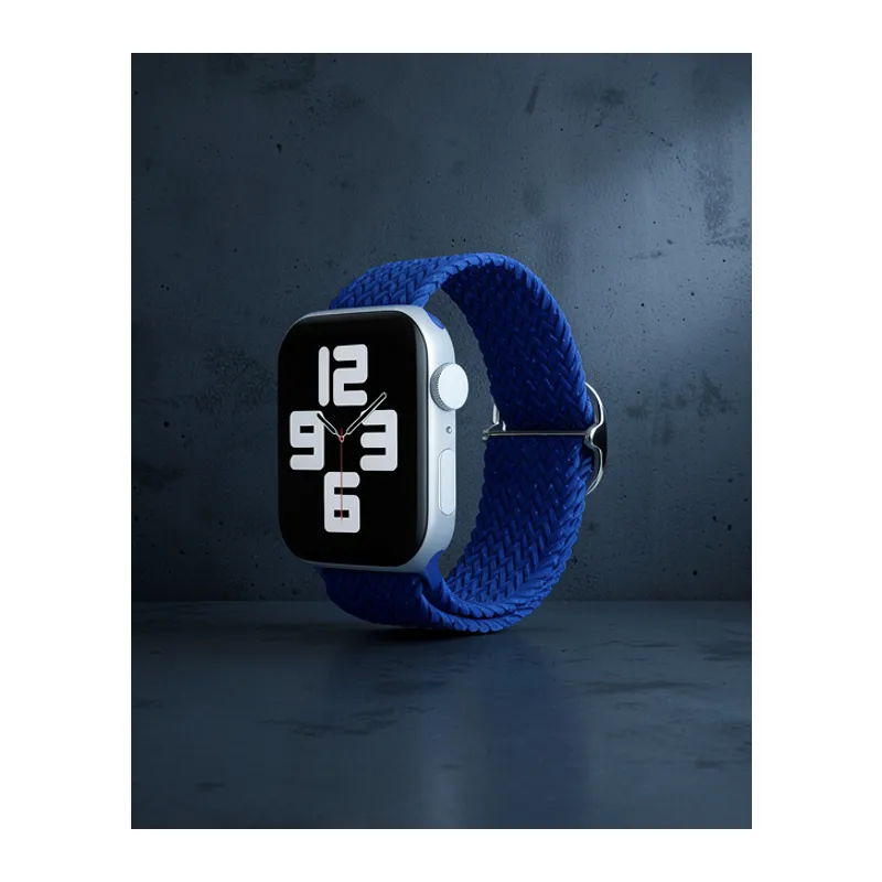Apple Watch 42mm Kordon - Benekli Mavi