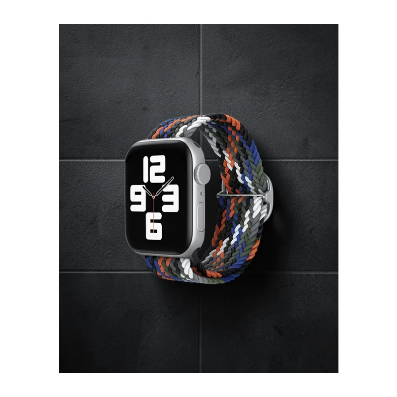 Watch 22mm Kordon - Gri-turuncu