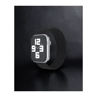 Apple Watch 38mm Ayarlı Solo Silikon Kordon - Siyah