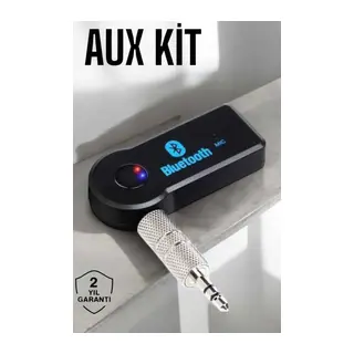 Bluetooth Araç Kiti Bt 350 Aux Çıkışlı Tüm Araçlara Uyumlu