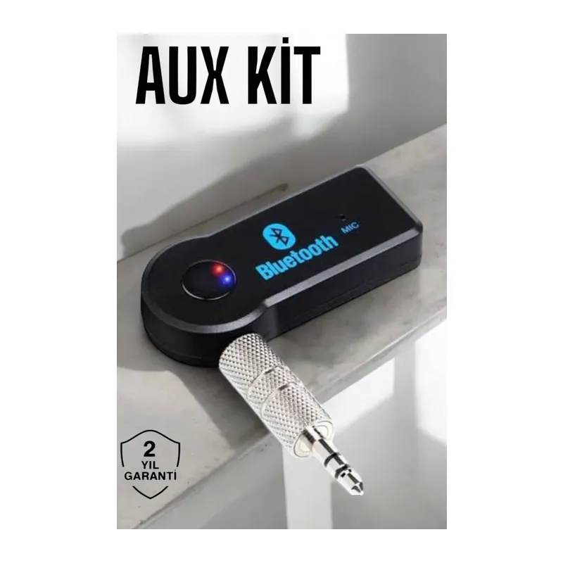 Bluetooth Araç Kiti Bt 350 Aux Çıkışlı Tüm Araçlara Uyumlu