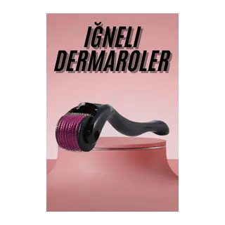 Derma Roller Titanyum Uçlu 540 İğneli 1 Mm Saç Sakal Çıkarma Ve Cilt Bakım Masaj Aleti