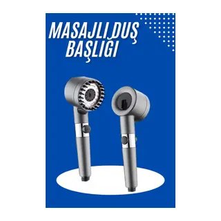 Masaj Etkili Duş Başlığı Yeni Nesil Çok Fonksiyonlu Ayarlanabilir Filtreli