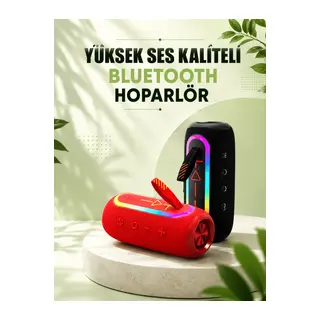 Kablosuz Bluetooth Hoparlör Uzun Pil Ömrü Taşınabilir