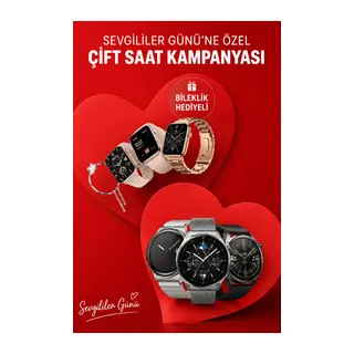 Sevgiliye Özel Yeni Nesil Akıllı Saat Çiftlere Özel Kampanya Çift Saatleri