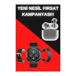 Akıllı Saat ve Kulaklık Seti Bildirim Görme Arama Cevaplama ANC Özelliği
