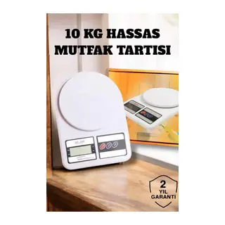 Net LCD Ekran ve Otomatik Kapanma Özelliği ile Uzun Ömürlü Dijital Mutfak Tartısı